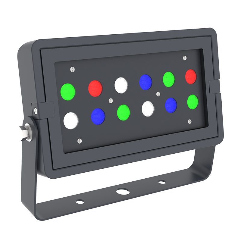 Westgate Mfg DMX Flood Light, 36W, RGBW, DMX512, DMX-FLS-36W-RGBW-BT-BK