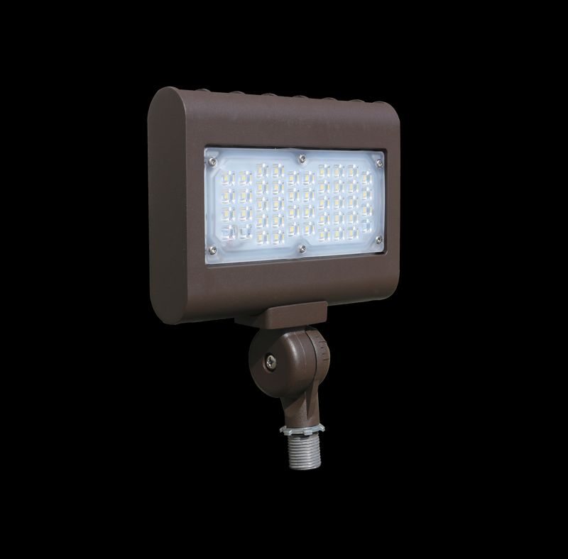 Westgate Mfg LF3-HL Flood Light, 30W, 4000K, 0-10V Dimming, Dark Bronze, LF3-HL-30W-40K-D-KN