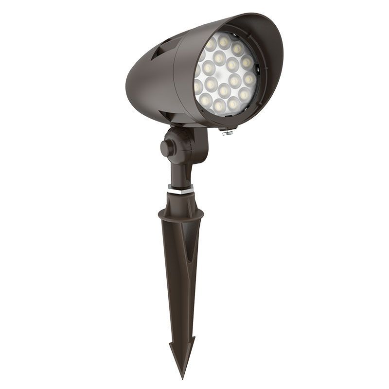 Westgate Mfg X-GEN Bullet, 24W, 3000K, 60°, Bronze, FLVX-MD-24W-30K-BR