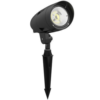 Westgate Mfg FLVX-LG LED Bullet Landscape Flood Light, 30/40/50W, CCT Selectable, 12V, 35°, Black, FLVX-LG-30-50W-MCTP-BK