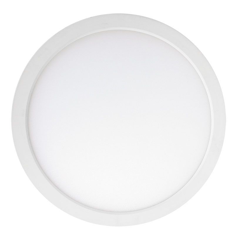 Westgate Mfg Builder Series Composite Flush-Mount, 21W, CCT Selectable, TRIAC Dimming, 12 In., White, FMLE-R12-MCT5