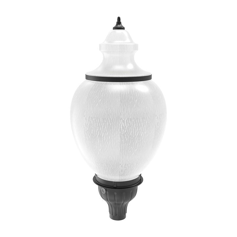 Westgate Mfg GPA-A37 LED Acorn Area Light, 80/100/150W, CCT Selectable, 0-10V, 37 In. H, Black, GPA-A37-80-150W-MCTP-BK