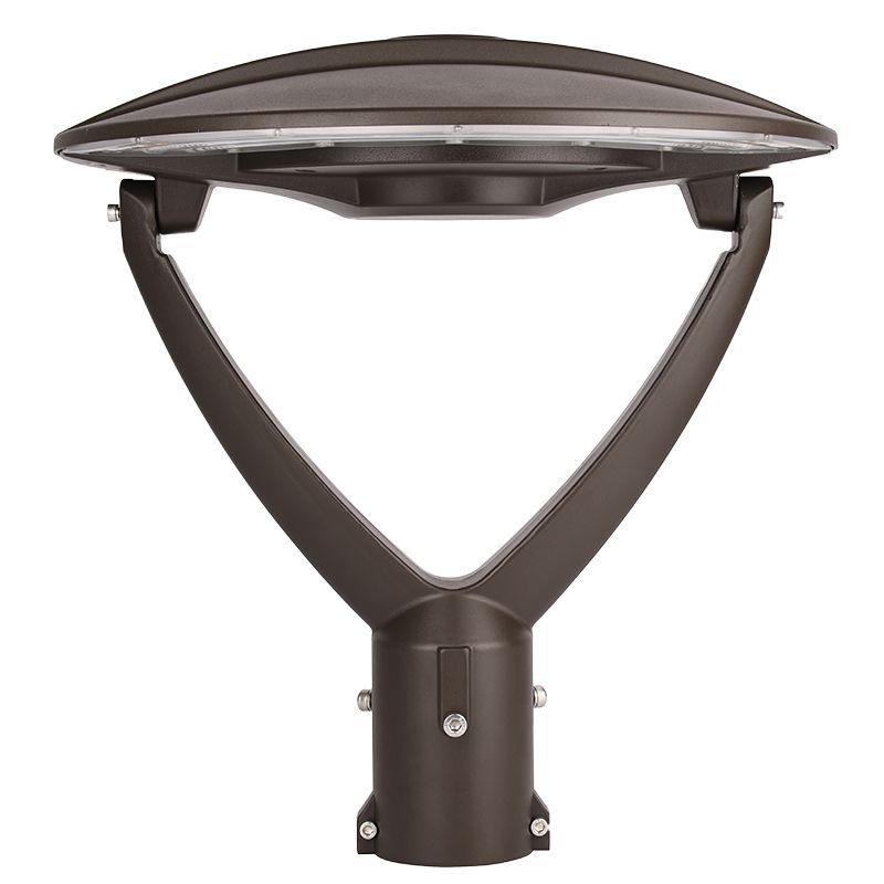 Westgate Mfg GPE Garden Post-Top Light, 40/50/60W, CCT Selectable, 120-277V, Bronze, GPE-40-60W-MCTP