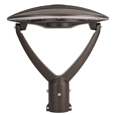 Westgate Mfg Garden Post-Top Light, 60/80/100W, CCT Selectable, 0-10V Dimming, Bronze, GPE-60-100W-MCTP