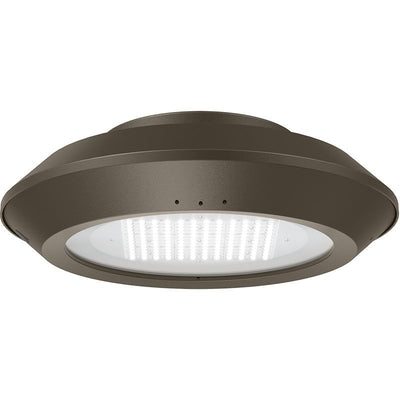 Westgate Mfg GPX Post Disk Light, 22/37/56/75W, CCT Selectable, 0-10V Dimming, Bronze, GPX-22-75W-MCTP-CM