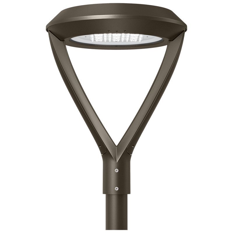 Westgate Mfg GPX Post Disk Light, 18/30/45/60W, CCT Selectable, 0–10V Dimming, 120–277V, Bronze, GPX-18-60W-MCTP-A2