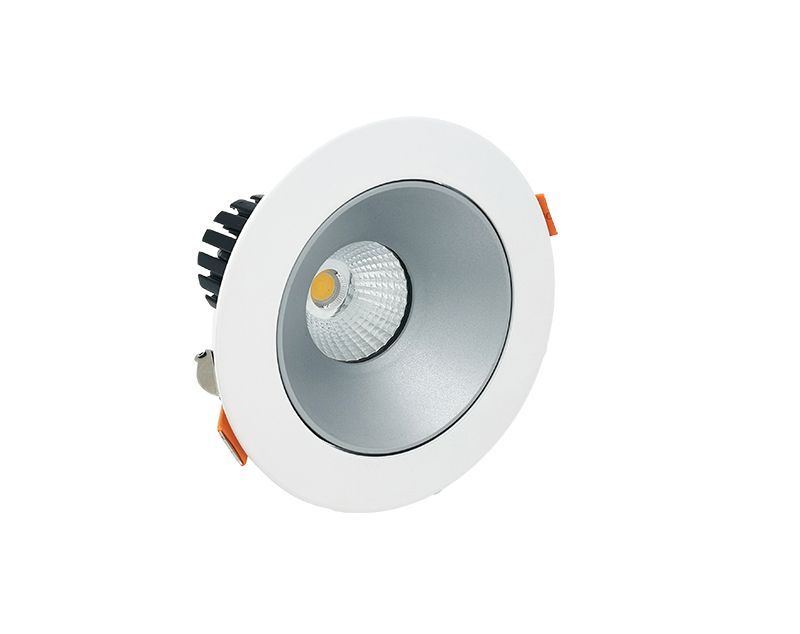 Westgate Mfg LED Winged Recessed Light, 10W, 2700K, CRI90, TRIAC Dimmer, Matte Silver, LRD-10W-27K-4WTR-HZ