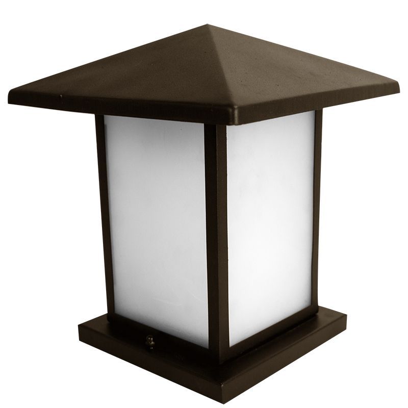 Westgate Mfg PML-S Pier-Mount Light, 12W, CCT Selectable, Oil-Rubbed Bronze, PML-S-MCT-ORB
