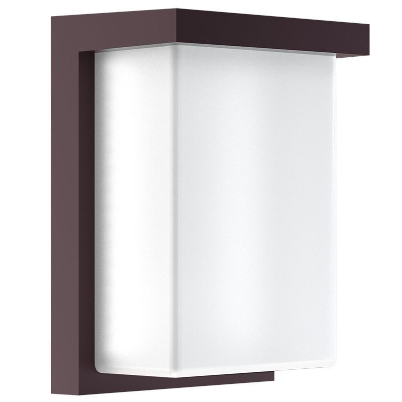 Westgate Mfg LDSX 8 In. Full-Lens Wall Sconce, 12/14/16W, CCT Selectable, TRIAC & 0-10V Dimming, Oil-Rubbed Bronze, LDSX-S-12-16W-MCTP-ORB