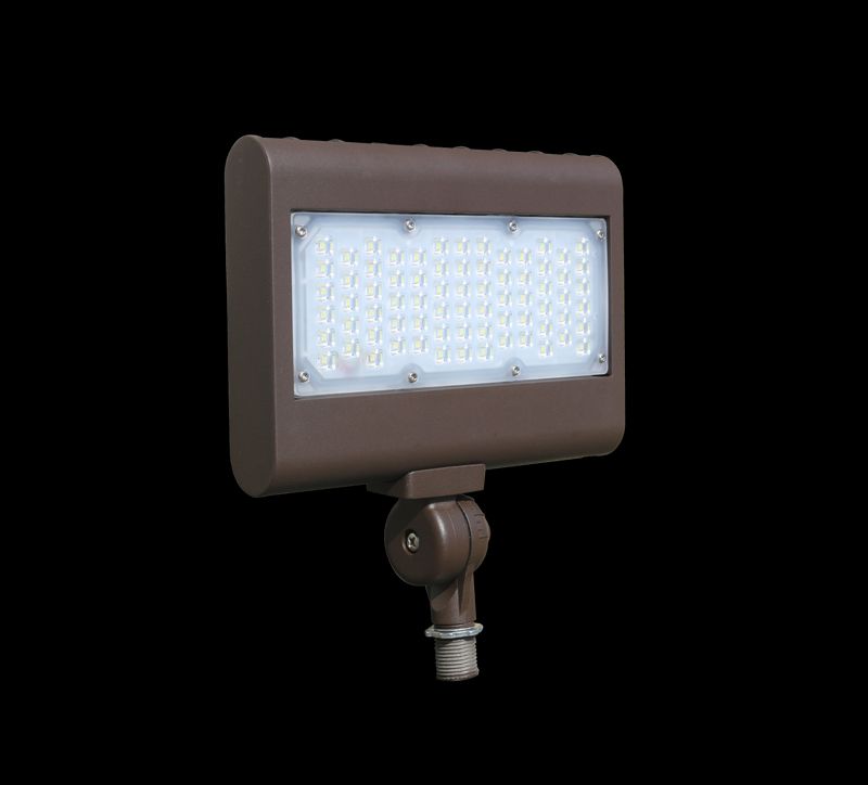 Westgate Mfg LF3-HL Flood Light, 50W, 4000K, 0-10V Dimming, Dark Bronze, LF3-HL-50W-40K-D-KN