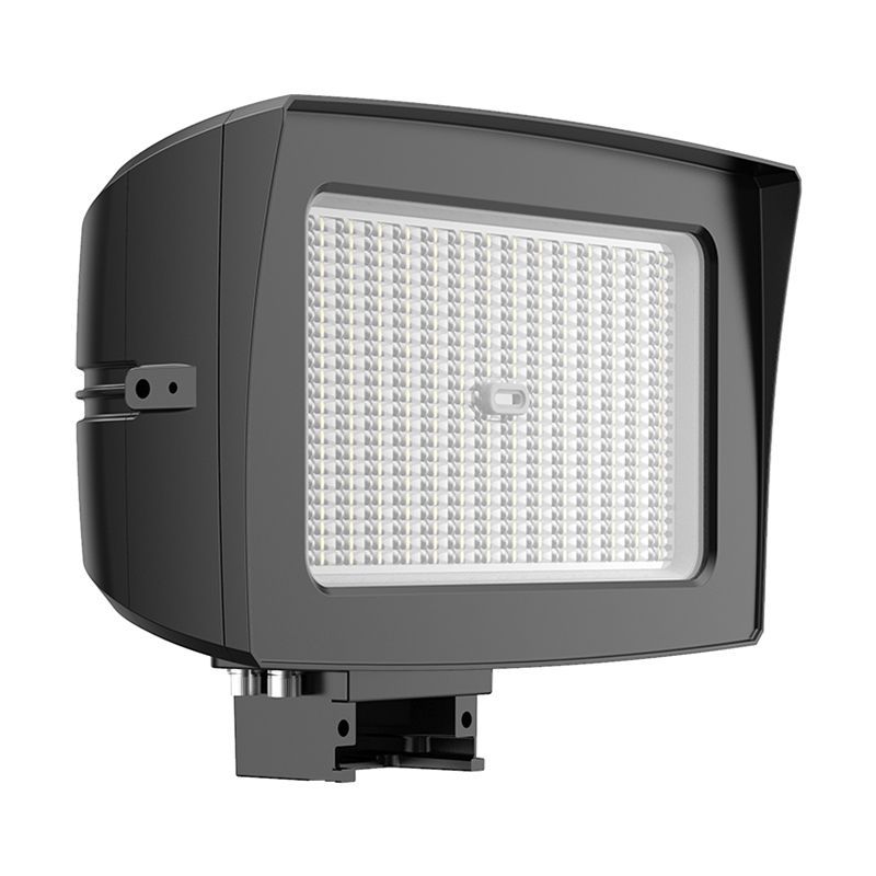 Westgate Mfg LF4MAX Flood Light, 75/100/150W, CCT Selectable, 0-10V, Photocell, Black, LF4MAX-LG-75-150W-MCTPB-P-BK