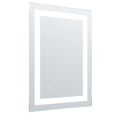 Westgate Mfg LED Mirror, 20 x 28 In., 35W, CCT Selectable, CRI90, Stepless Dimming, Defroster, LMIR-18-2028-MCT-DF