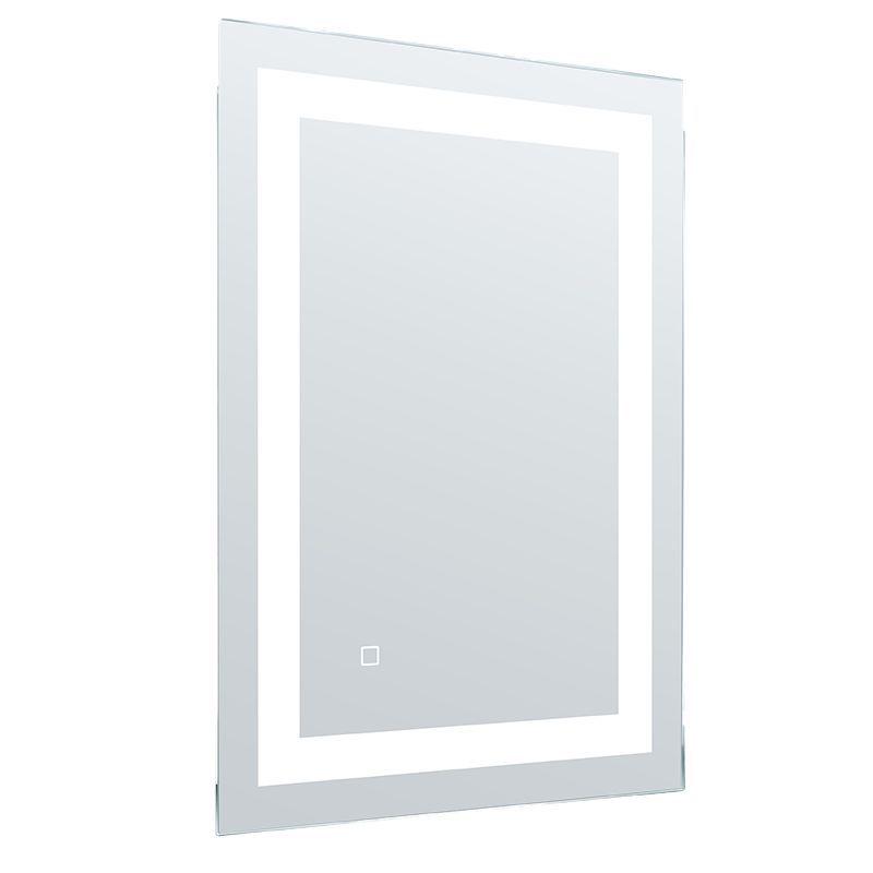 Westgate Mfg LED Mirror, 20 x 28 In., 35W, CCT Selectable, CRI90, Stepless Dimming, Defroster, LMIR-18-2028-MCT-DF