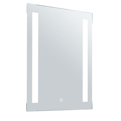 Westgate Mfg LED Mirror, 39W, CCT Selectable, CRI90, 120V, Stepless Dimming, 24 x 36 In., Anodised Aluminium, LMIR-36-2436-MCT-DF