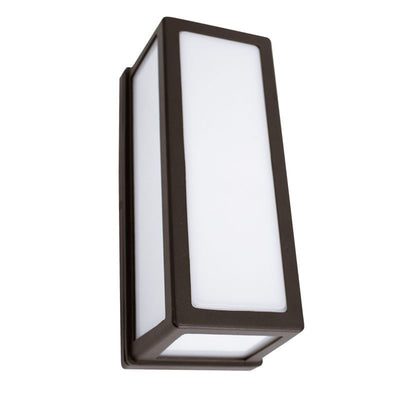 Westgate Mfg LRS-P1-MCT-BR, 10 In. Wall Sconce, 15W, CCT Selectable, TRIAC Dimming, Oil-Rubbed Bronze