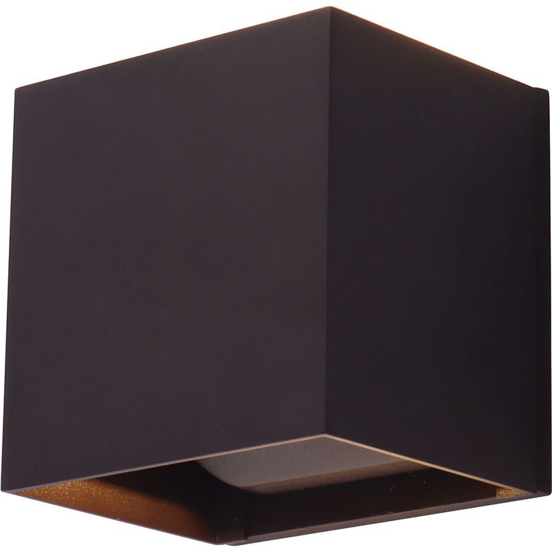 Westgate Mfg LRS-Q-MCT5-BR, Outdoor Cube Light, 15W, CCT Selectable, TRIAC Dimming, Bronze