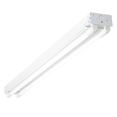 Westgate Mfg LRSL LED-Ready Strip Light, 18W, 4000K, 120-277V, 4 Ft./8 Ft., White, LRSL-4FT-2L-6PK-40K-C