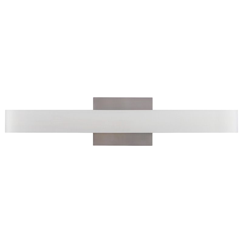 Westgate Mfg LVJ Architectural Vanity, 24 In., 24W, CCT Selectable, TRIAC Dimming, Brushed Nickel, LVJ-24-MCT5-BN
