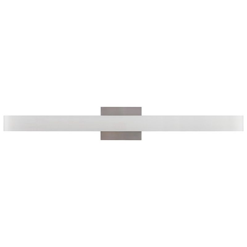 Westgate Mfg LVJ Architectural Vanity, 36 In., 36W, CCT Selectable, TRIAC Dimming, Brushed Nickel, LVJ-36-MCT5-BN