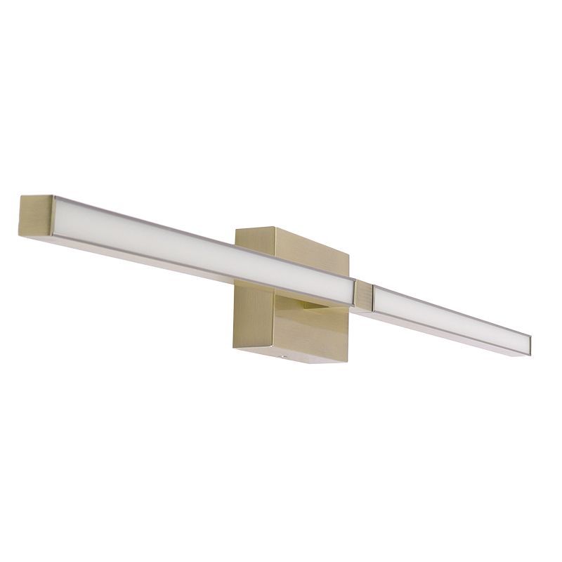 Westgate Mfg LVS Rotatable Slim Vanity, 36 In., 30W, CCT Selectable, CRI90, TRIAC Dimming, Brushed Brass, LVS-36-MCT5-BB