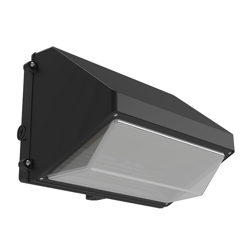 Westgate Mfg LWPMAX LED Max-Feature Cut-Off Wall Pack, 100/120/150W, CCT Selectable, 0-10V Dimmable, Photocell, Black, LWPMAX-LG-100-150W-MCTPB-P-BK