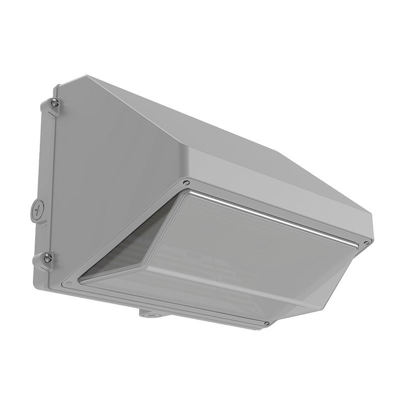 Westgate Mfg LWPMAX LED Max-Feature Cut-Off Wall Pack, 100/120/150W, CCT Selectable, 0-10V Dimmable, Photocell, Silver, LWPMAX-LG-100-150W-MCTPB-P-SIL