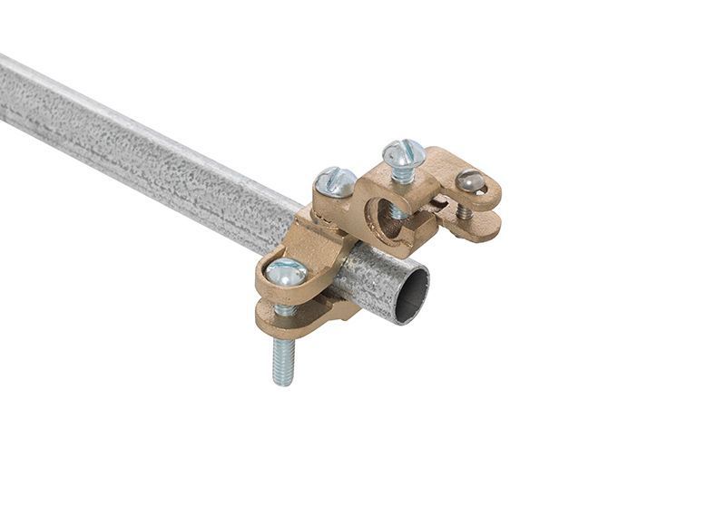 Westgate Mfg Single Attachment Ground Clamp, 360° Swivel, 1/2–1 In., Wire 4–8, MVP99-360-1C