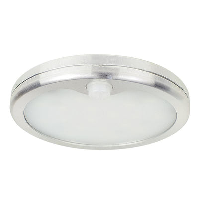 Westgate Mfg Puck Light CCT Selectable with PIR Sensor, 5W, 12VDC, Brushed Nickel, PL12-MCT5-PIR-BN