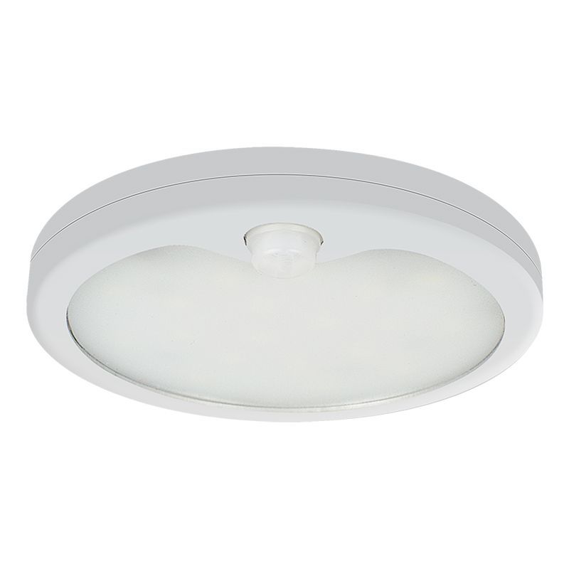 Westgate Mfg 12V Puck Light, 5W, CCT Selectable, PIR Sensor, White, PL12-MCT5-PIR-WH