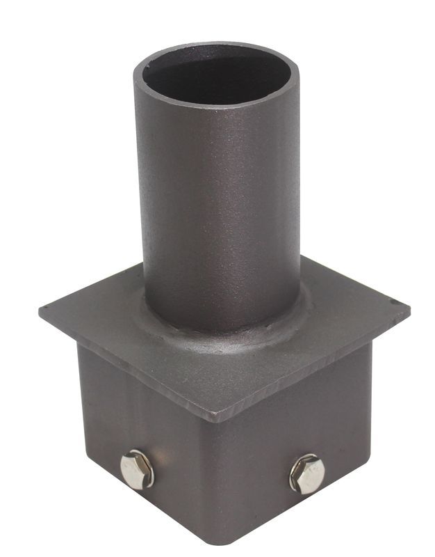 Westgate Mfg Square Single Vertical Tenon, 3 In., Bronze, PSS3SVTZ