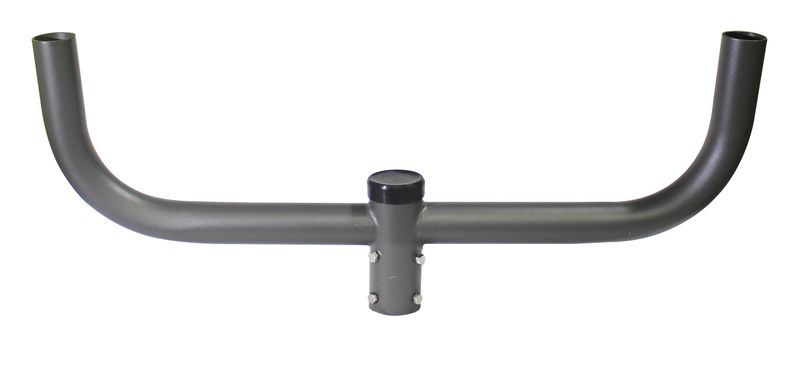 Westgate Mfg Double In-Line Bullhorn, 180°, Round Socket, Bronze, PT2-180-R