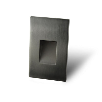 Westgate Single-Gang LED Step Light Engine For Vertical Trims Brushed Nickel, SLT-B-BN
