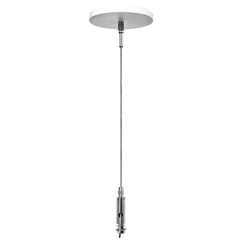 Westgate Mfg Mini Single Suspension Canopy Set, 6 Ft., 2 In. Canopy, Keyhole End, SCL-CS1M-6FT