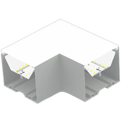 Westgate SCX6 L Corner Module, CCT Selectable, 0-10V Dimmable, Sandy White, SCX6-L-MCTP