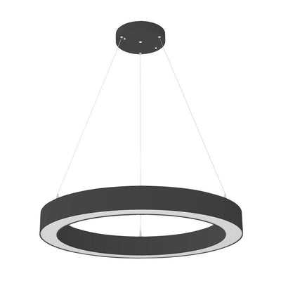 Westgate Mfg SCX Full Circle Chandelier 36 In., 60/70/80W, CCT Selectable, Up/Down Control, Black, SCXCF-D36UD-MCTP4-BK