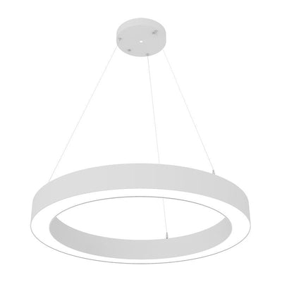 Westgate Mfg SCX Full Circle Chandelier 36 In., 60/70/80W, CCT Selectable, Up/Down Control, White, SCXCF-D36UD-MCTP4