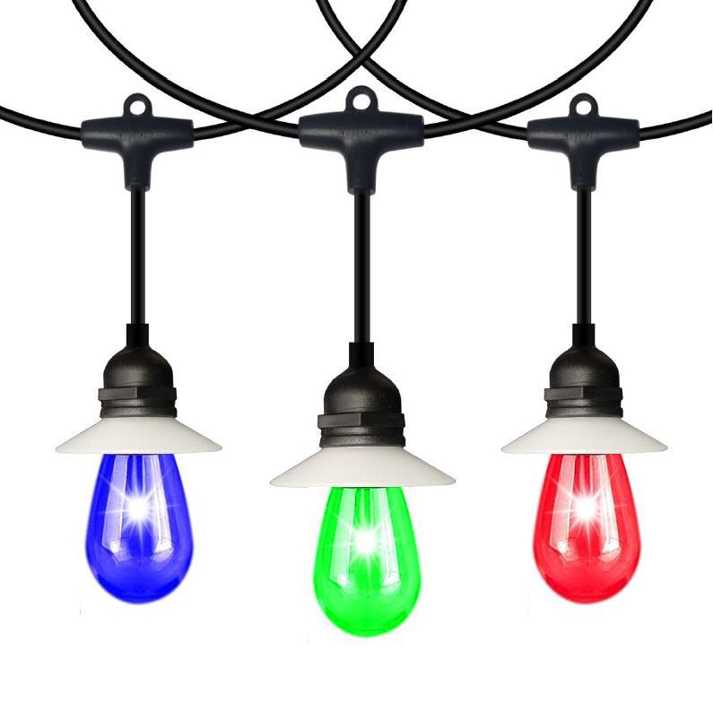 Westgate Mfg Lantern Design String Light, 24 Ft., 15 Lamps, RGB, Bluetooth App Control, STG-2415-LANT-RGBIC-BT