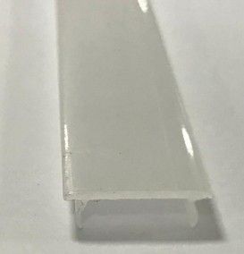 Westgate Mfg Frosted Lens, 13x15mm Mud-In Channel, ULR-LENS-MUD-13X15-F
