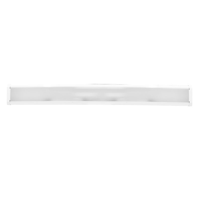 Westgate Mfg Economy Wrap, 48/64/80W, CCT Selectable, Dual Dimming, Emergency & Sensor, 8 Ft., White, WAE-8FT-MCTP-DD-EM-SEN