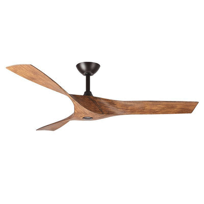 Westgate Mfg Outdoor Ceiling Fan, 52 In., 3-Blade, Remote Control, Bronze, Walnut, WF-318WP-RC-3B-52-BR-WA