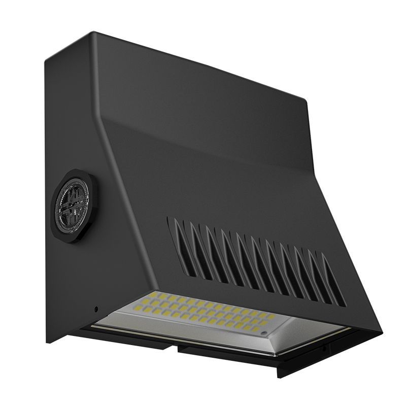 Westgate Mfg Mini Cutoff Wall Pack, 10/15/24W, 3000/4000/5000K, 120-277V, Photocell, Black, LMW-10-24W-MCTP-P-BK