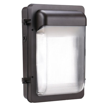 Westgate Mfg X-GEN Flat Glass Wall Pack, 15/25/40W, CCT Selectable, 0-10V, Photocell, Bronze, WPFX-SM-15-40W-MCTP-P