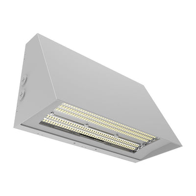 Westgate Mfg WPMAX Beam-Adjustable Wall Pack, 60/80/100W, CCT Selectable, 0-10V, Silver, WPMAX-60-100W-MCTP-SIL