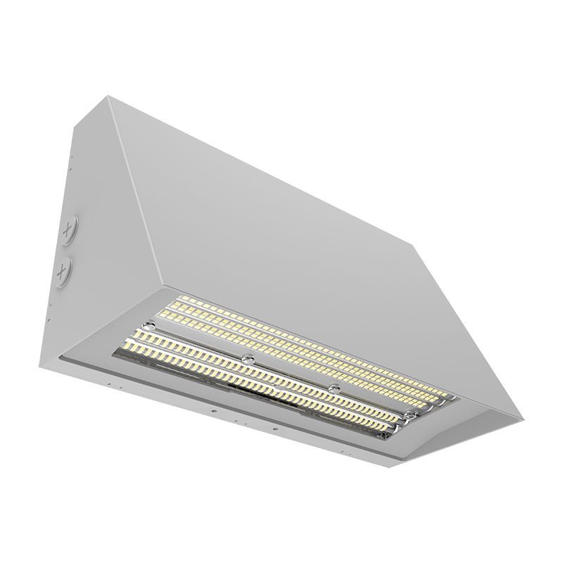 Westgate Mfg WPMAX Beam-Adjustable Wall Pack, 60/80/100W, CCT Selectable, 0-10V, Silver, WPMAX-60-100W-MCTP-SIL