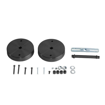 Westgate Mfg Semi-Flush Accessory Kit, FDL Series, Black, FDL-SFK-BK