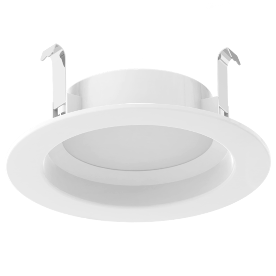 RAB Lighting R34 4" LED Retrofit Downlight, Smooth Reflector, CCT Selectable, 120V, White, R34-4