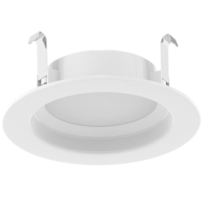 RAB Lighting R34 4" LED Retrofit Downlight, Baffle Reflector, CCT Selectable, 120V, White, R34-4B