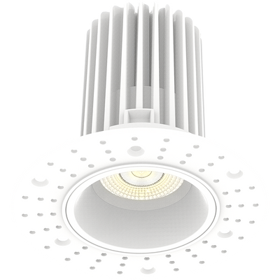 RAB Lighting 3" Recessed LED Downlight, 15W, CCT Selectable, 1,000 Lumens, 38° Beam Angle, Trimless 120V, White, R3TL