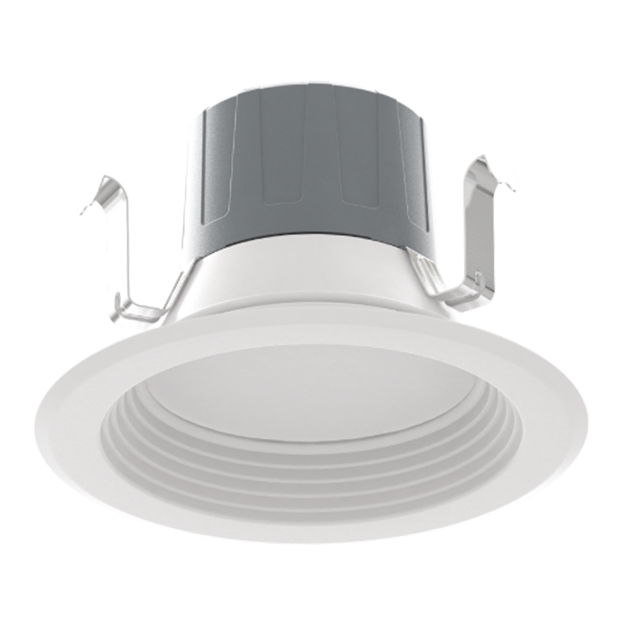 RAB Lighting 8 Watt 4" Lightcloud Blue LED Retrofit Downlight, Bluetooth Controlled / Circadian SmartShift, 27K-65K, 650 Lumens, 120V, R4R89TW120WB-SS-NS-LCB