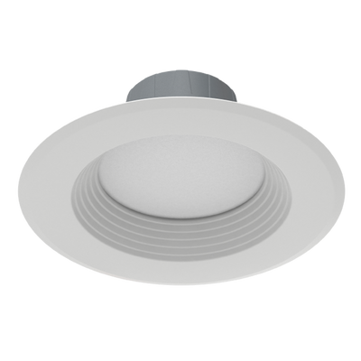 RAB Lighting 6" LED Retrofit Downlight, 14W, CCT Selectable, 1200 Lumens, 120V, Baffle Trim, R6R149FA120WB